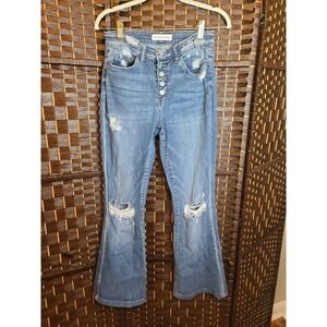 Flying Monkey Blue Flare Jeans